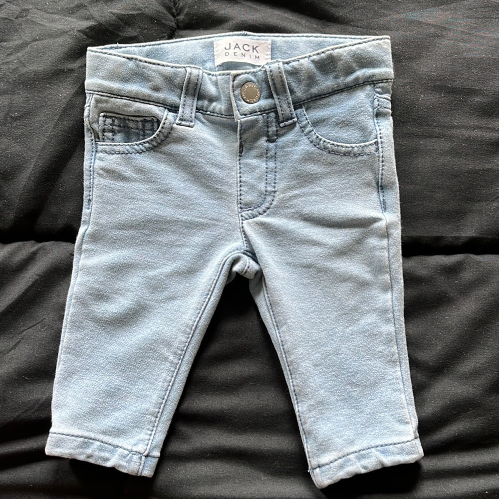 🚨2/$10‼️Janie & Jack baby girls denim